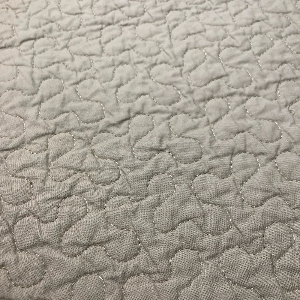 IKEA Alina Square Sham 26x26, EUC, Tan, Quilted, pet/smoke free home